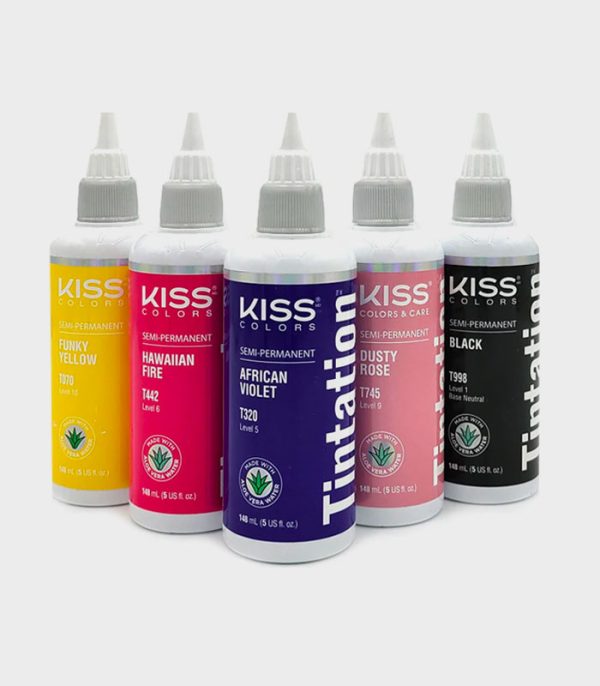 Kiss Couleur semi-permanente de cheveux de Tintation 148ml