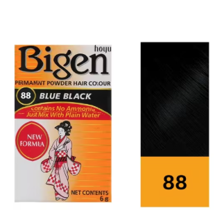 Bigen Teinture Permanente en Poudre #88 - Noir Bleuté