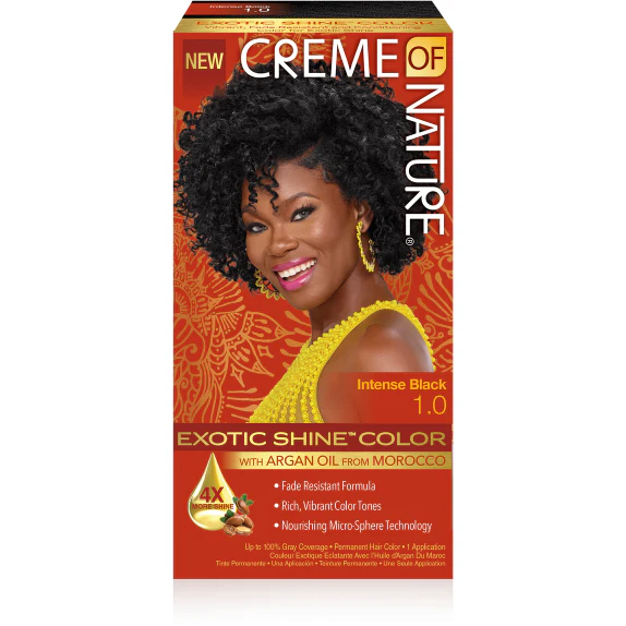CREME OF NATURE ARGAN ≡ Intense Black N° 1.0