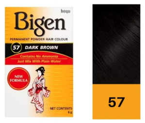 Bigen Teinture Permanente en Poudre #57 - Dark Brown