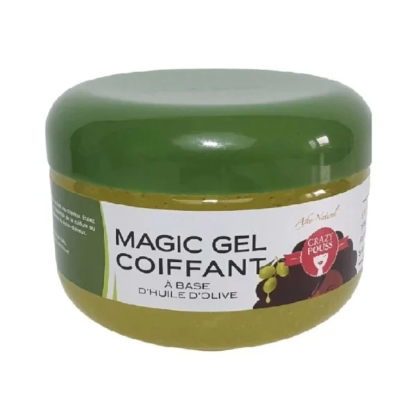 CRAZY POUSS MAGIC GEL COIFFANT - Olive