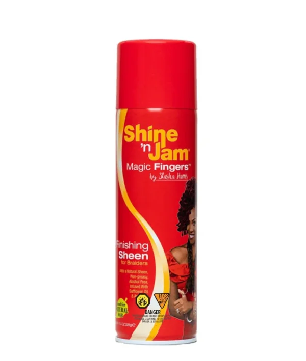 Ampro Shine N Jam Magic Fingers Finishing Sheen Spray