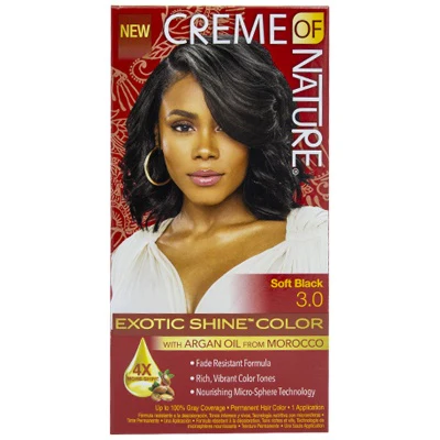 CREME OF NATURE ARGAN ≡ Soft Black N° 3.0