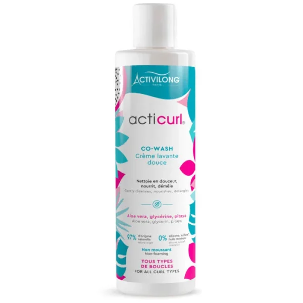 Crème lavante douce Co-wash Acticurl Activilong
