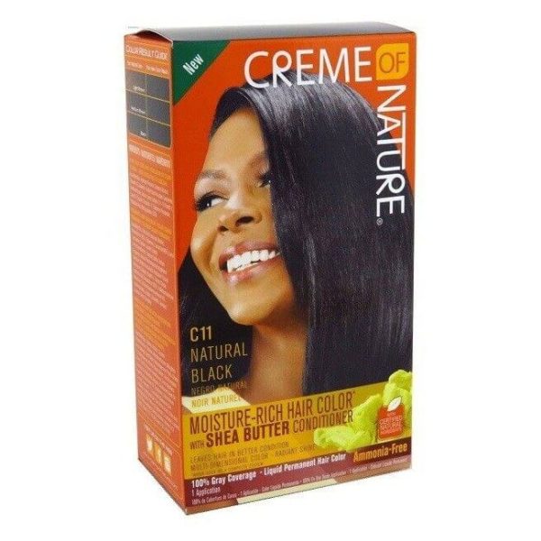 Creme Of Nature - C11 Natural Black Moisture-Rich Hair Color