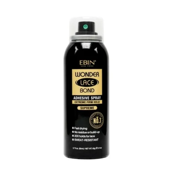 EBIN - Spray Perruque Wonder Lace Bond Wig SUPREME 80ml