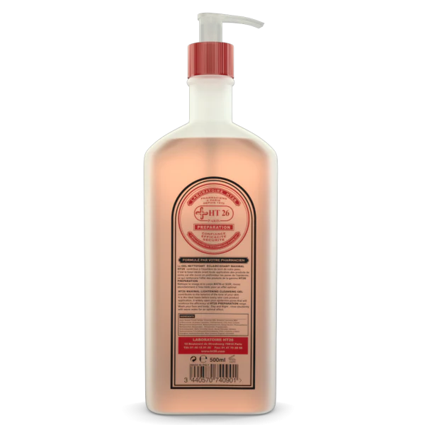 HT26 Preparation - Gel nettoyant éclaircissant maximal - 500ml
