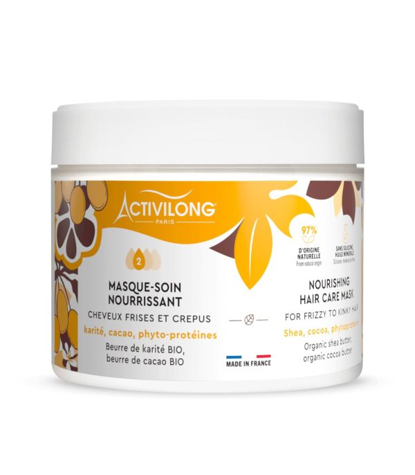 Masque soin nourissant - Karité Cacao et phyto-protéine